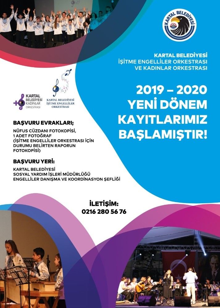 Kartal Belediyesi İşitme Engelliler Ve Kadınlar Orkestrasının Yeni Dönem Kayıtları Başladı