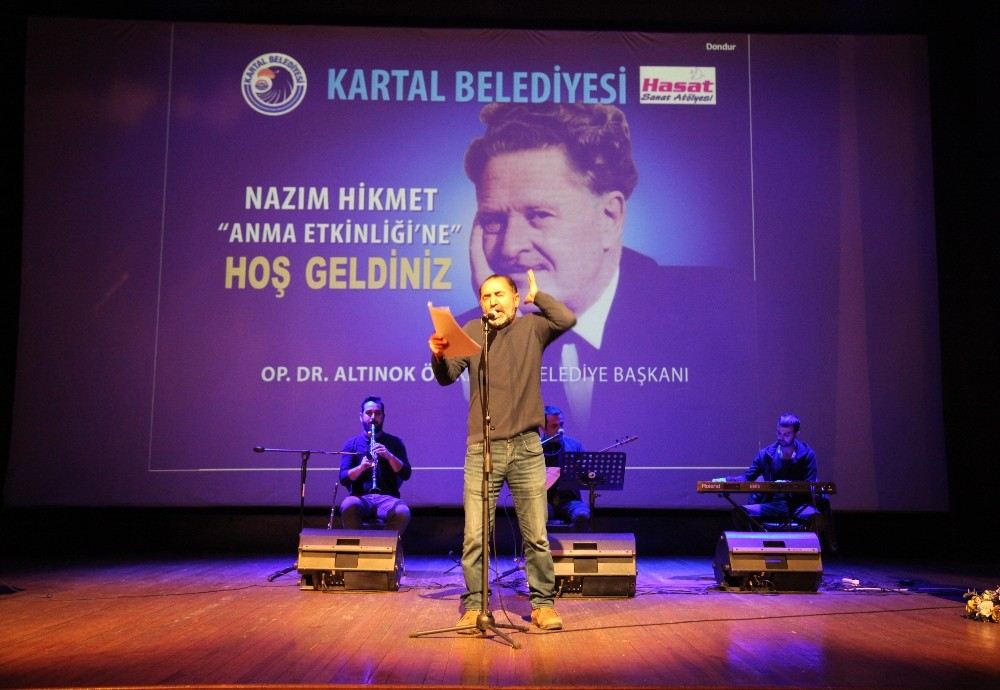 Kartalda Nazım Hikmet 117Nci Doğum Gününde Şiirlerle Anıldı