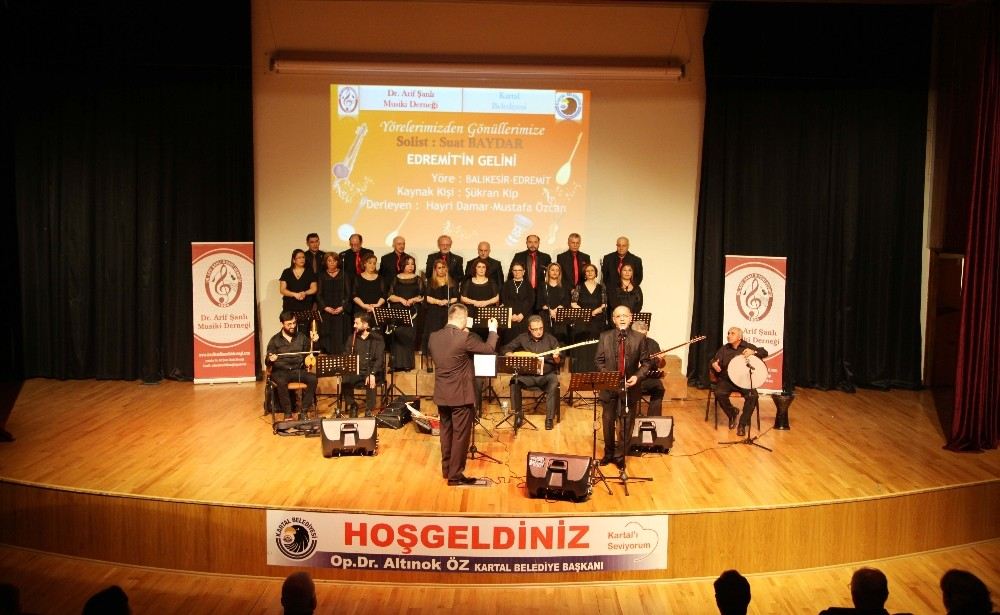 Kartalda Türk Halk Müziği Ezgileri Yankılandı