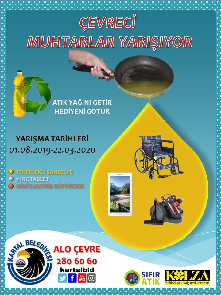 Kartalın Muhtarları Temiz Bir Çevre İçin Yarışıyor