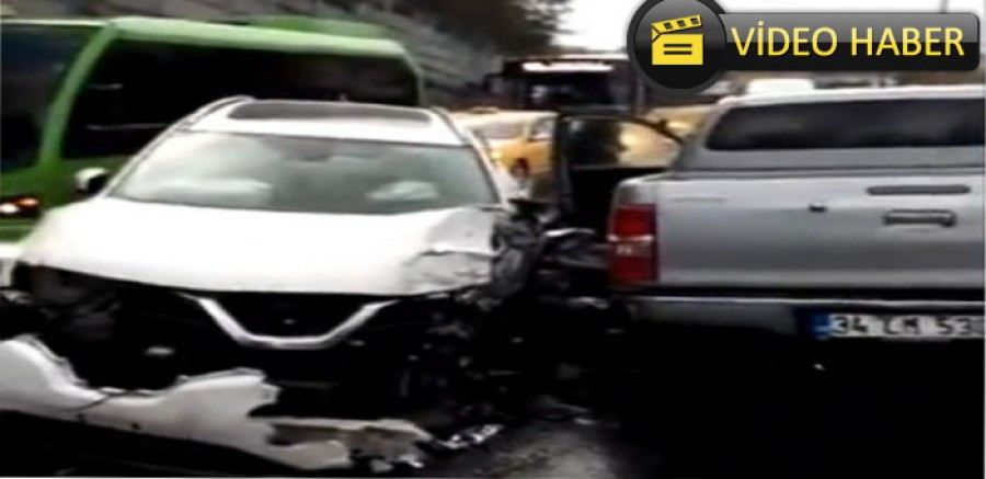 Katar Caddesinde Trafik Kazası