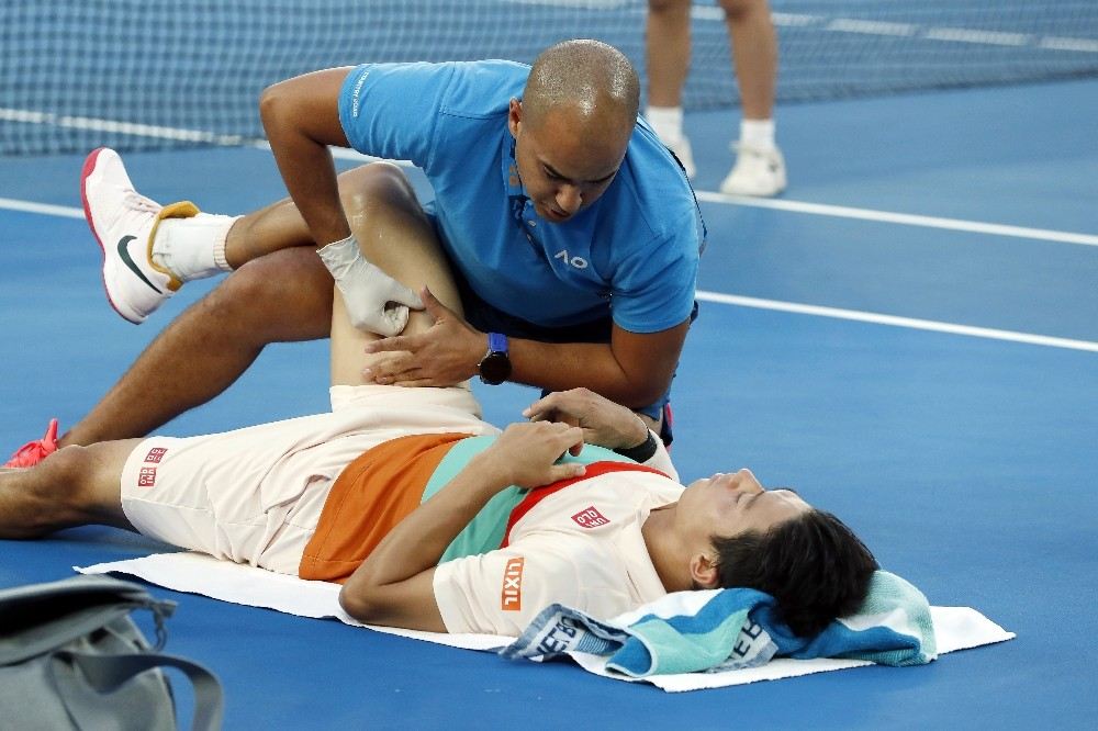 Kei Nishikori, Avustralya Açıktan Çekildi