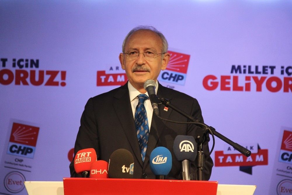 Kılıçdaroğlu: ?Yurt Dışındaki Vatandaşlarımız Kendi Milletvekillerini Seçip  Parlamentoya Girmeli?