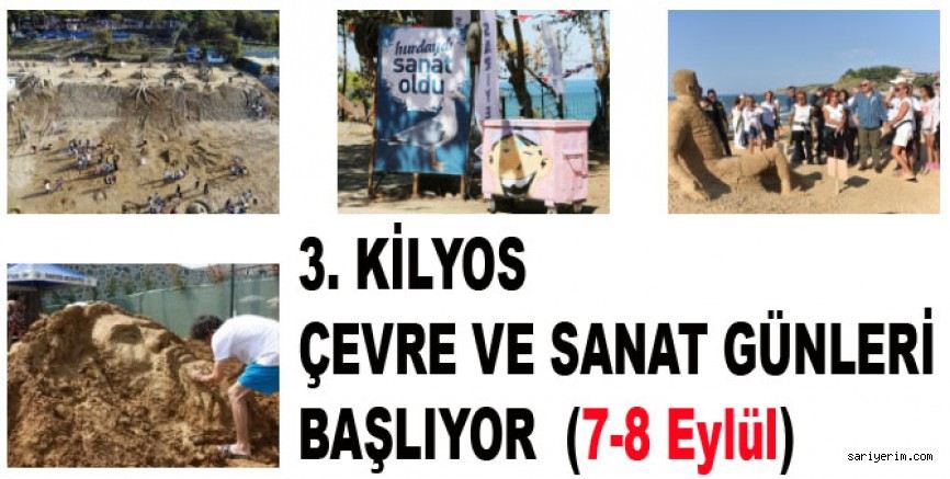 Kilyos Çevre ve Sanat Günleri Başlıyor