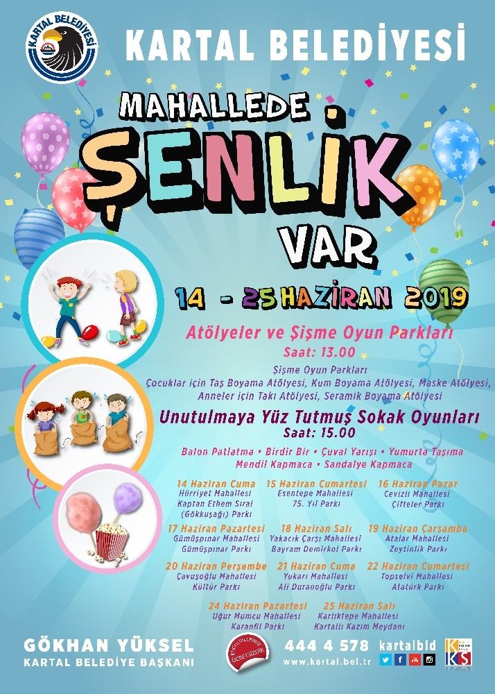 ?Mahallede Şenlik Var? Panayırı İle Kartalda Sokaklar Şenlenmeye Devam Ediyor