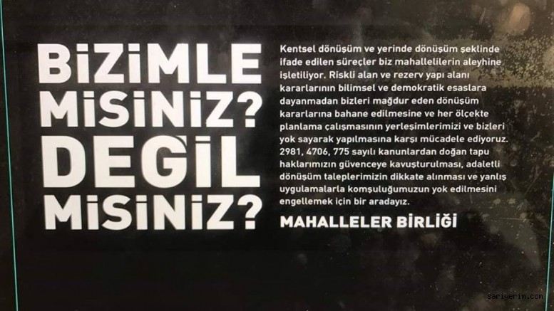 Mahalleler Birliğinden Tarihi Adım