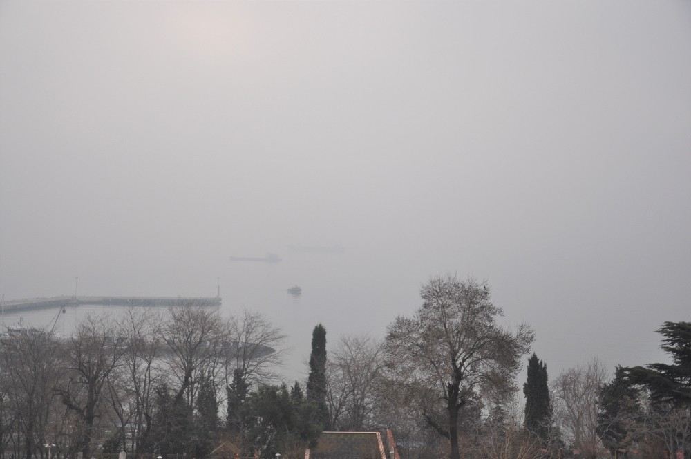 Marmarada Yoğun Sis Etkili Oluyor