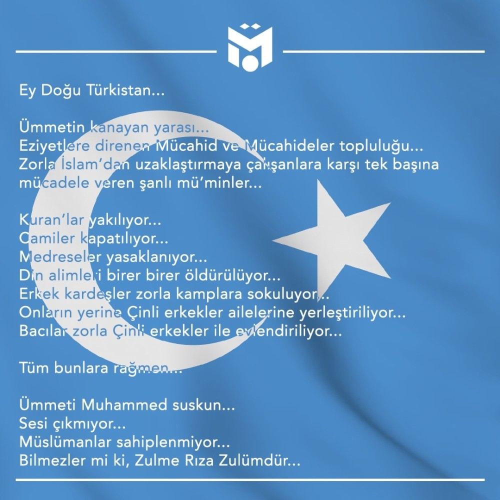 Mesut Özilden Doğu Türkistan Mesajı