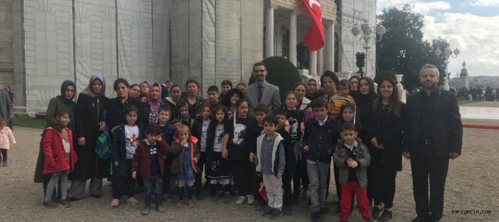 MHP Sarıyerden Dolmabahçeye ziyaret