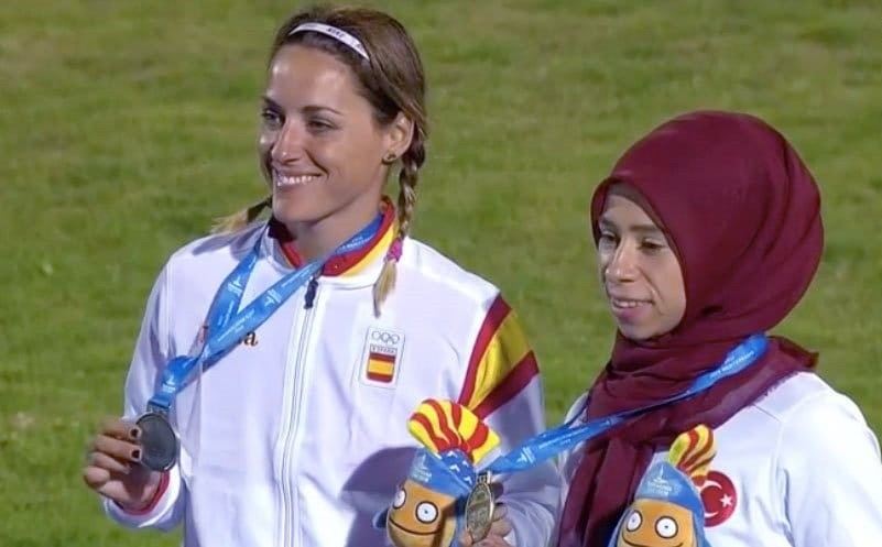 Milli Atlet Zübeyde Süpürgeci Akdeniz Oyunlarında Altın Madalya Kazandı