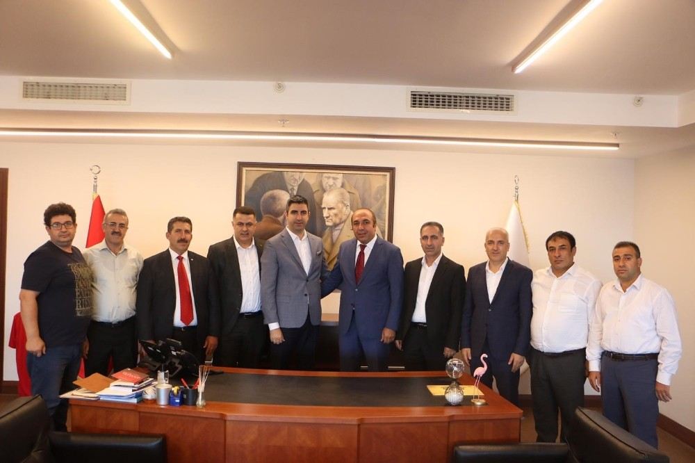 Muşlulardan Başkan Yüksele Ziyaret