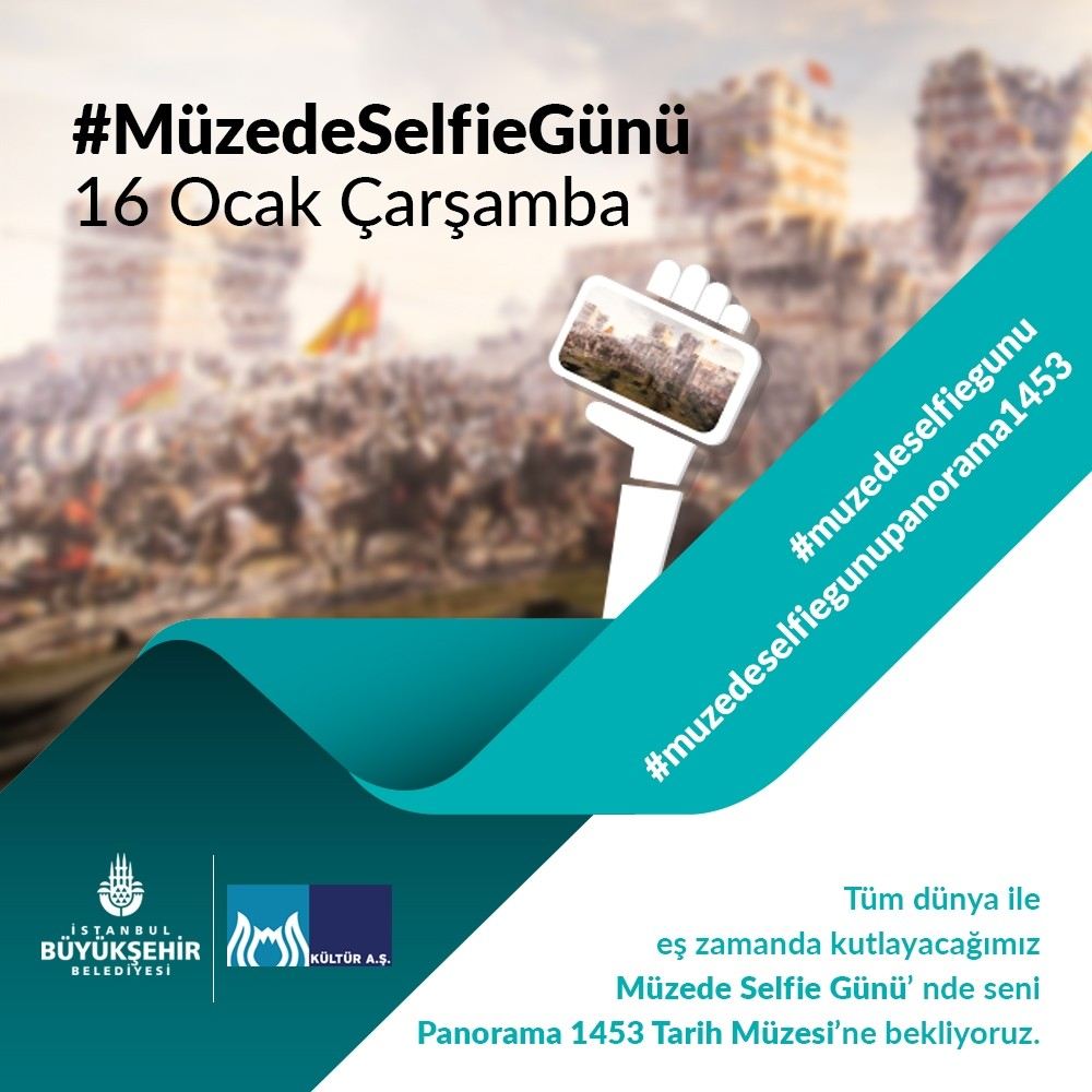 Müzede Selfie Çekene ?İstanbulun Yüzleri? Kitabı Hediye