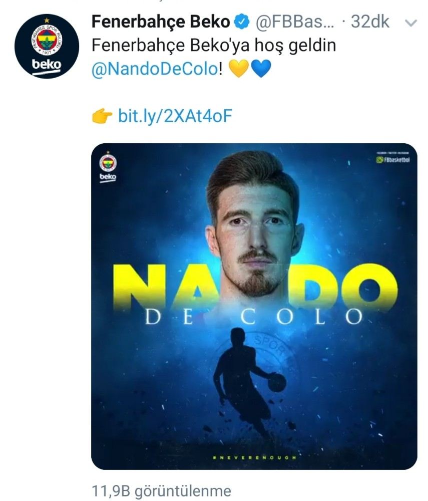 Nando De Colo, Fenerbahçe Bekoda