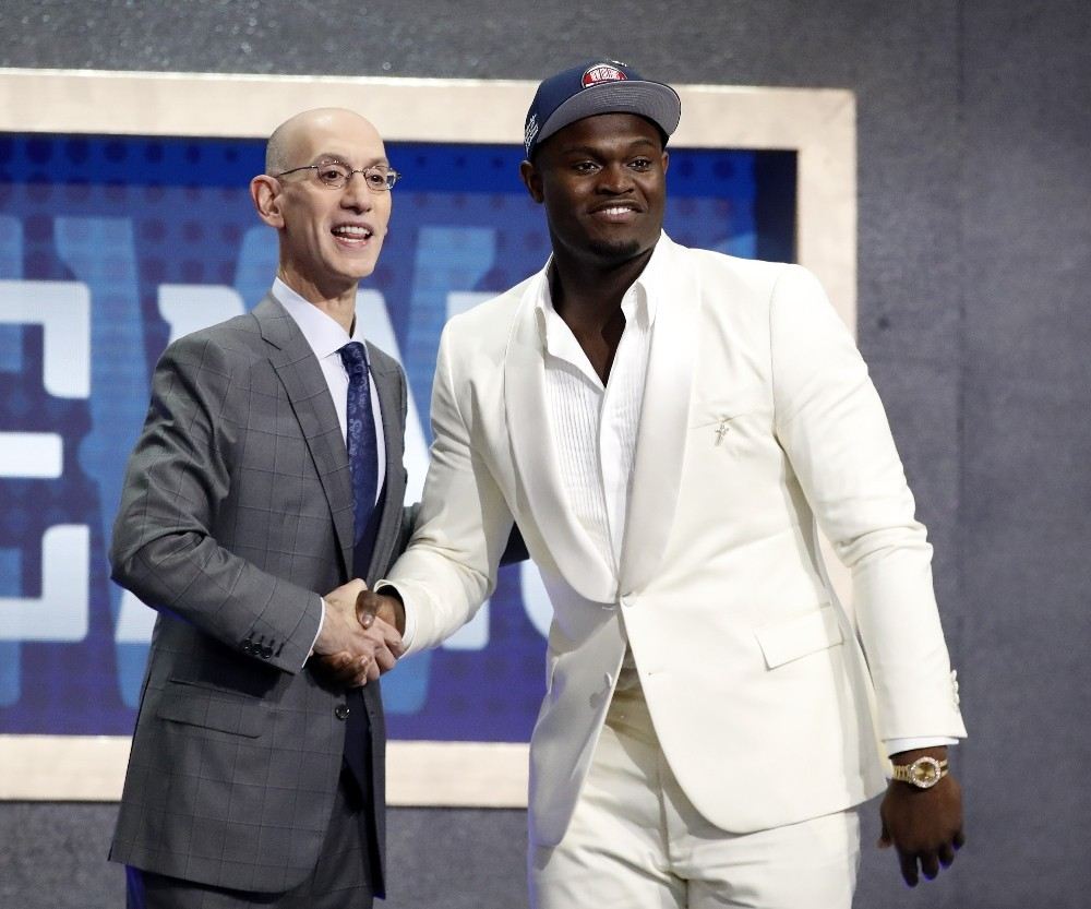 Nba Draftında Pelicans, İlk Sıradan Zion Williamsonı Seçti