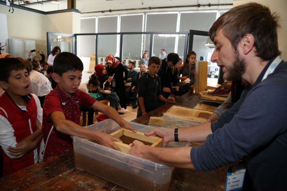 Öğrenciler, Sekada Kağıdın Yolculuğuna Tanık Oldu