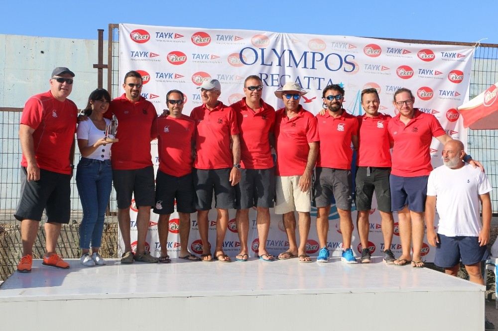 Olympos Regattanın Galibi ?Eker 40? Oldu