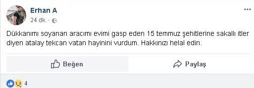 Önce Vurdu Sonra Sosyal Medyadan Duyurdu