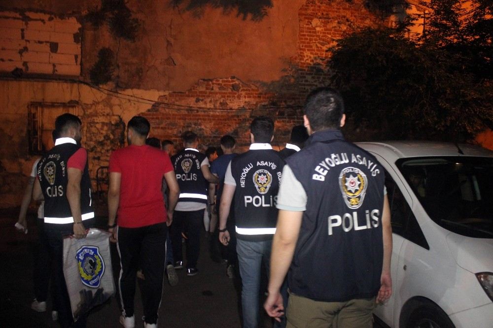 (Özel) Beyoğlundaki Trafik Magandaları Yakalandı: 7 Gözaltı