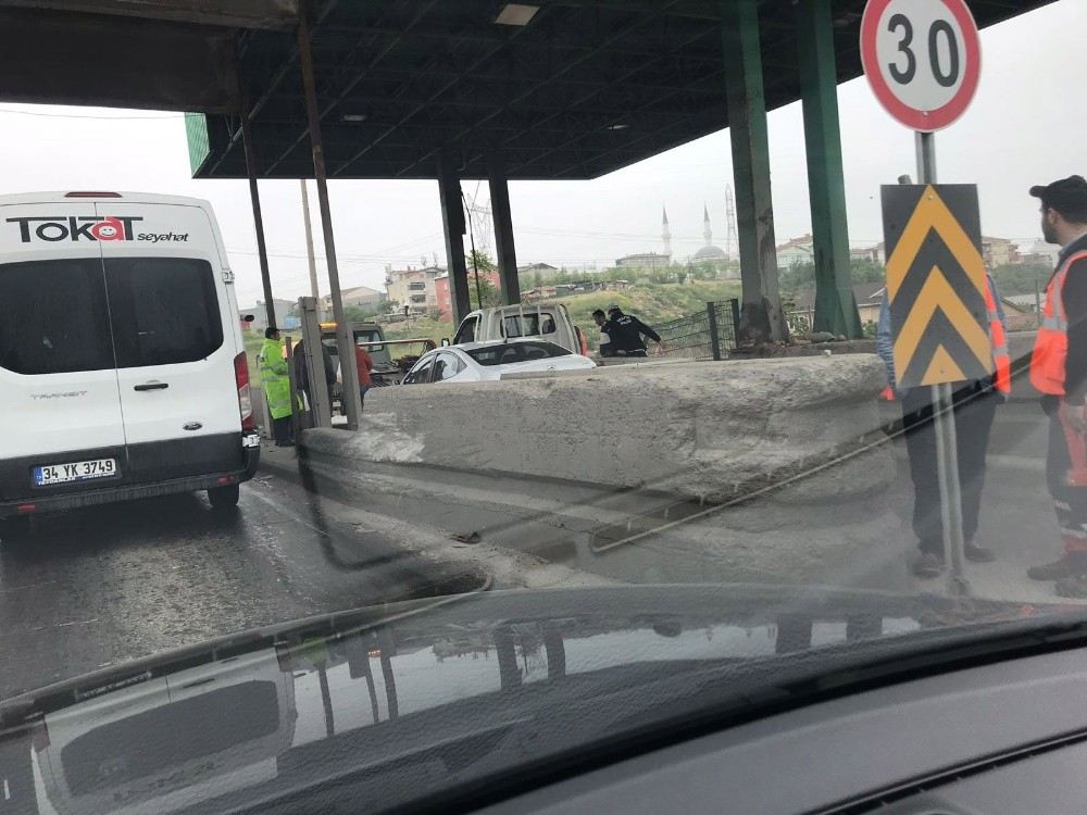 (Özel) Bir Yıl Sonra Aynı Gişeye İki İnatçı Sürücü Sıkıştı