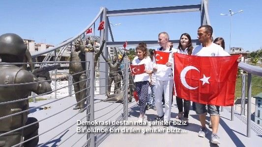 Özel Çocuklardan 15 Temmuz Şehitleri İçin Duygulandıran Klip