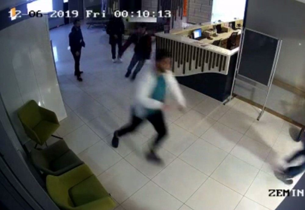 (Özel) Hastane Çalışanı Bıçaklı Saldırıya Uğradı