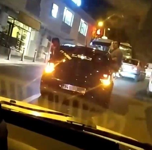 (Özel) İstanbulda Asker Uğurlama Eğlencelerinde Dehşete Düşüren Görüntüler Kamerada