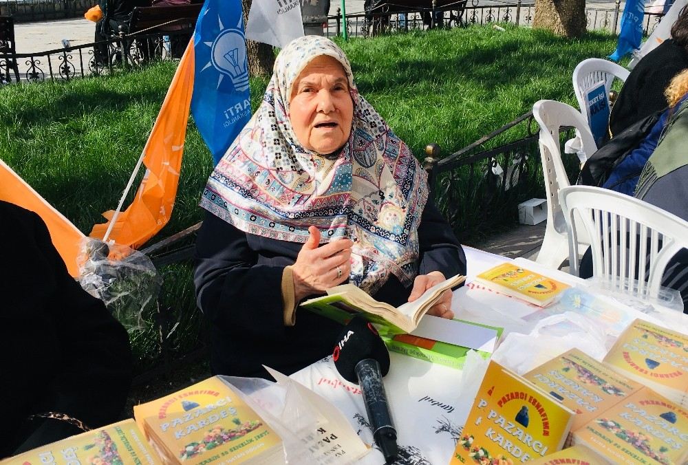 (Özel) Kendi İmkanıyla Okuma Yazma Öğrenen 75 Yaşındaki Fatma Nine, 4. Kitabını Çıkardı