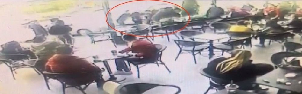 (Özel) Lüks Kafede Muştalı Dehşet