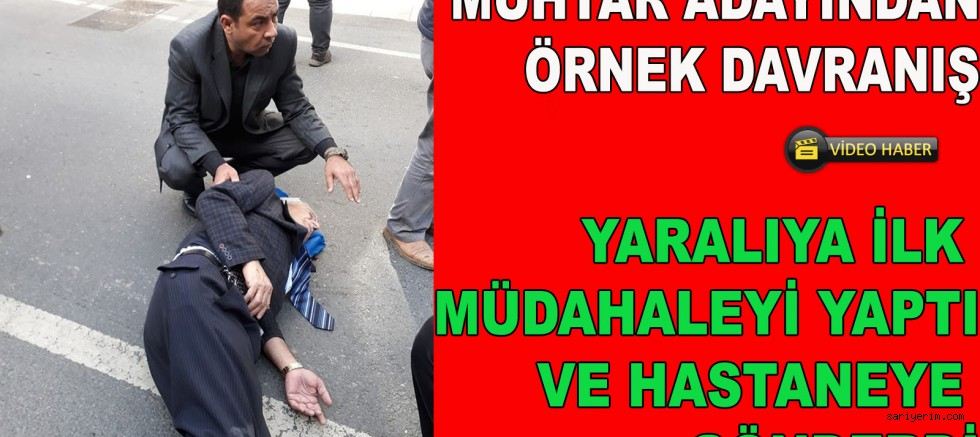 (Özel) Motosikletin Yaşlı Adama Çarpma Anı Kamerada