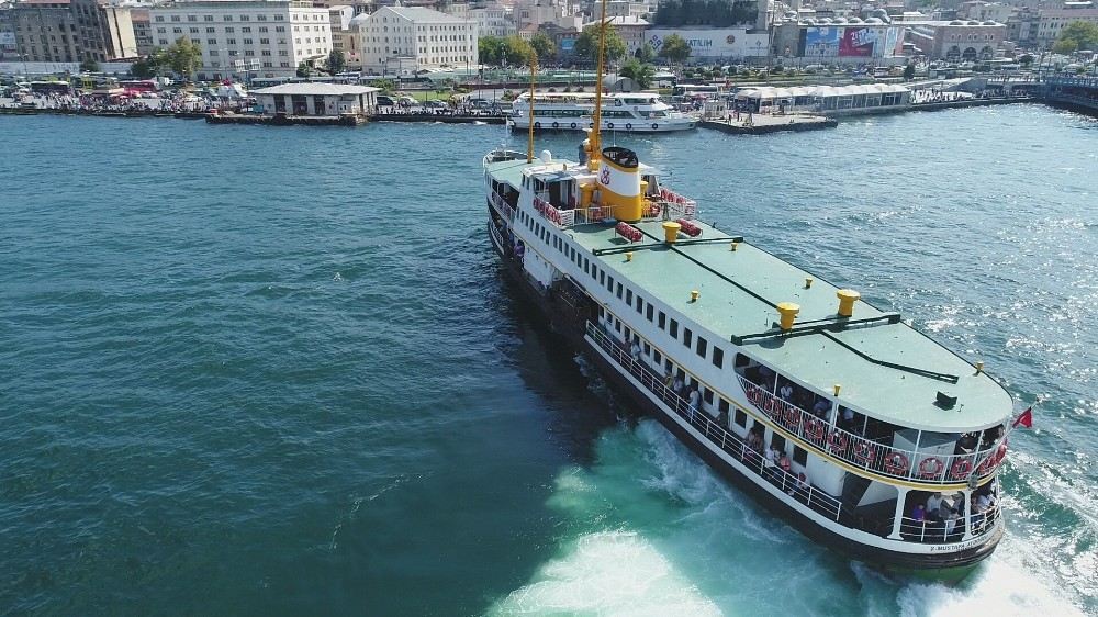 (Özel) Şehir Hatları Vapurları 7 Buçuk Ayda Marmara Bölgesinin Nüfusu Kadar Yolcu Taşıdı