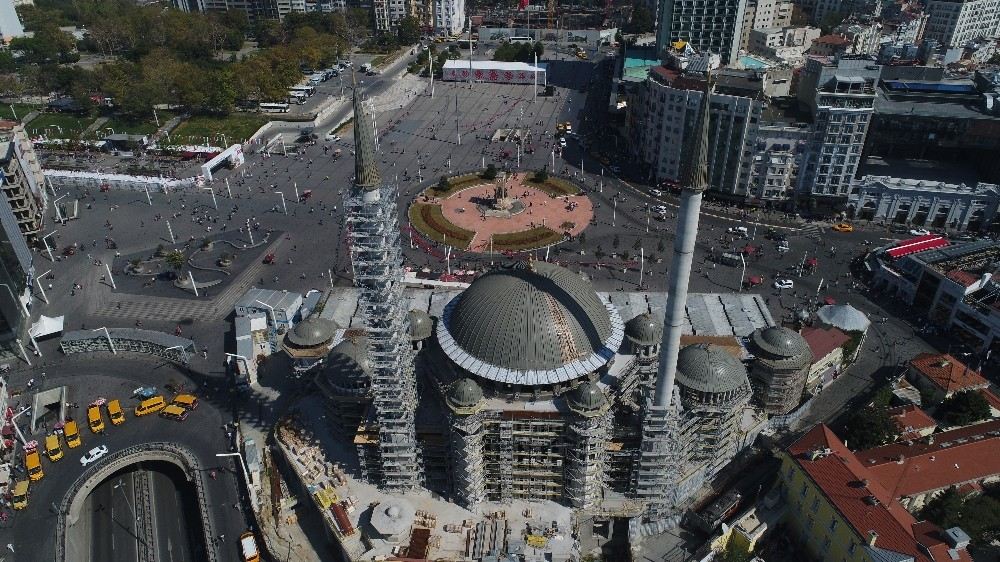 (Özel) Taksim Camiinin İçi İlk Kez Görüntülendi