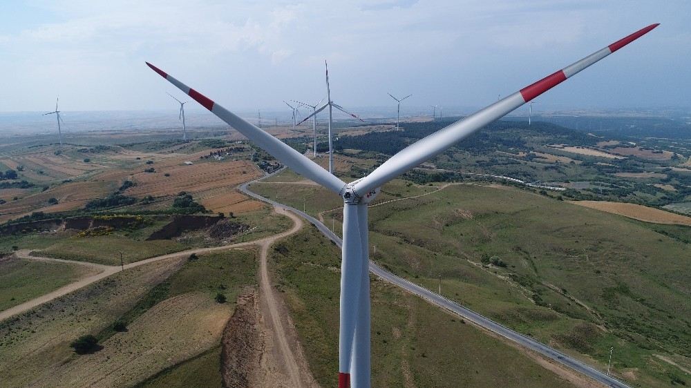 (Özel) Türkiyenin  Enerji Gülleri  Havadan Görüntülendi