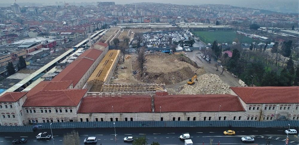 (Özel) Türkiyenin En Büyük Kütüphanesi Rami Kışlası Havadan Görüntülendi