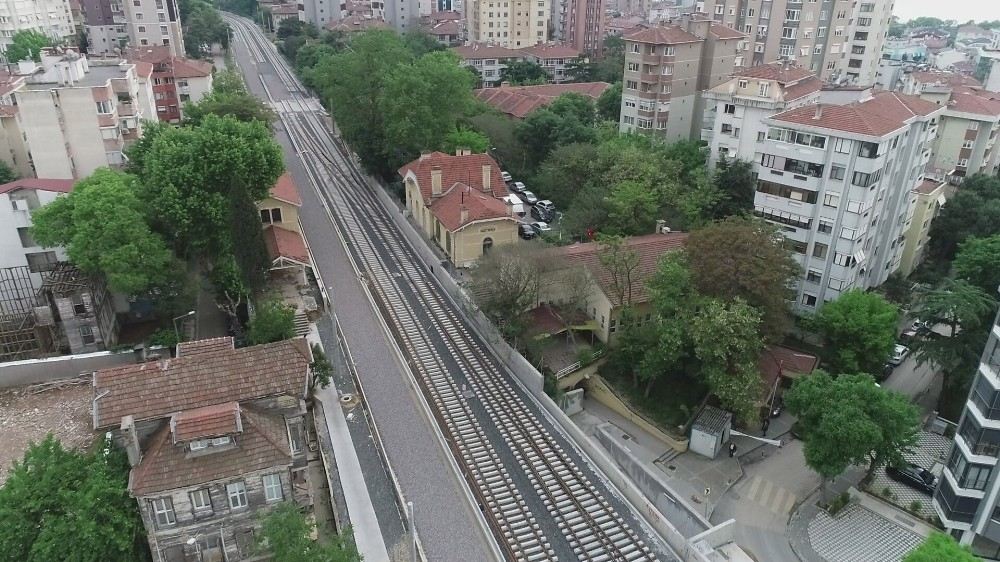 (Özel) Yüzde 78İ Tamamlanan Yüksek Hızlı Tren Projesi Havadan Görüntülendi