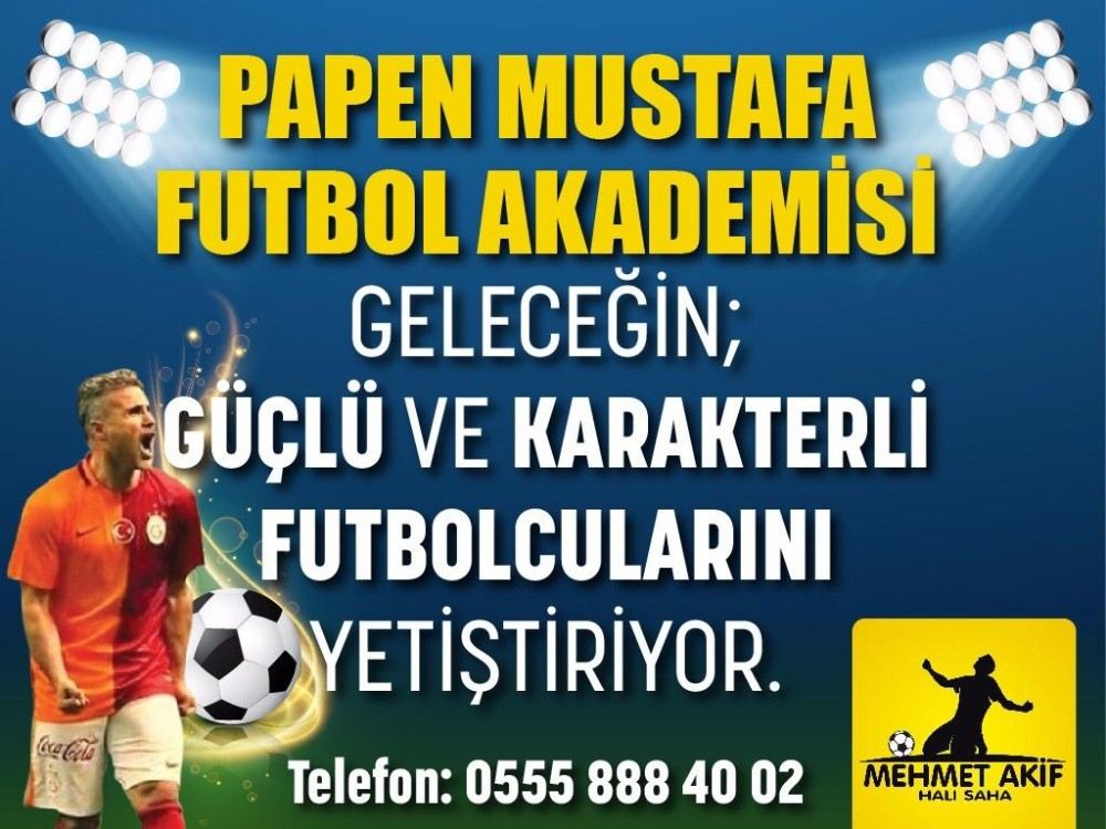 ?Papen Mustafa Futbol Okulu Açıldı