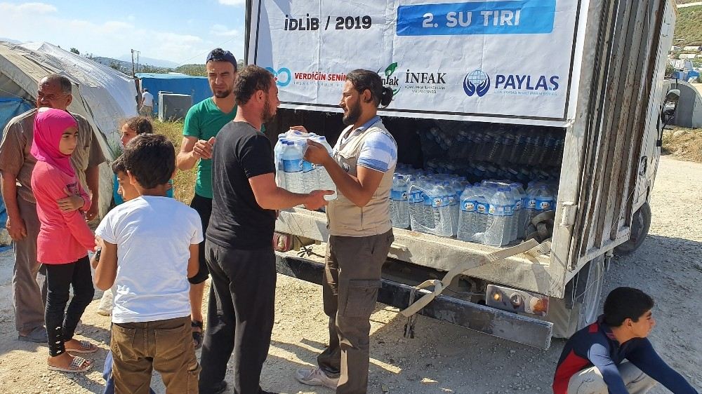 Paylaş İnsani Yardım Derneğinden Un Ve Su Stokları Tükendiği İdlib?E Yardım Eli