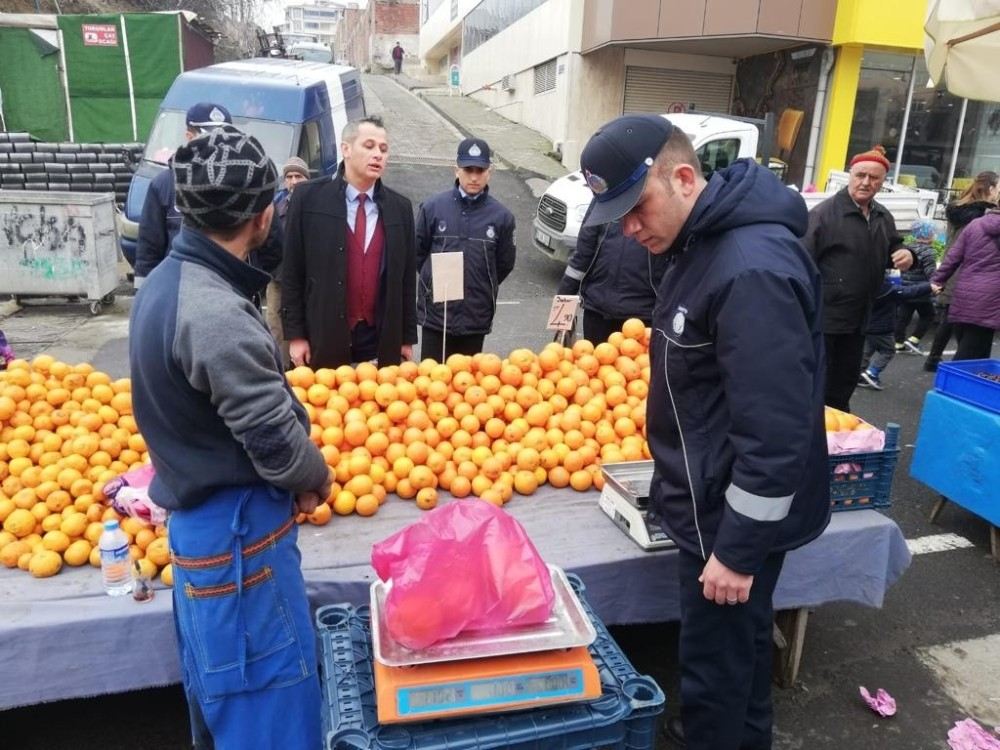 Pazarda Denetimler Sürüyor