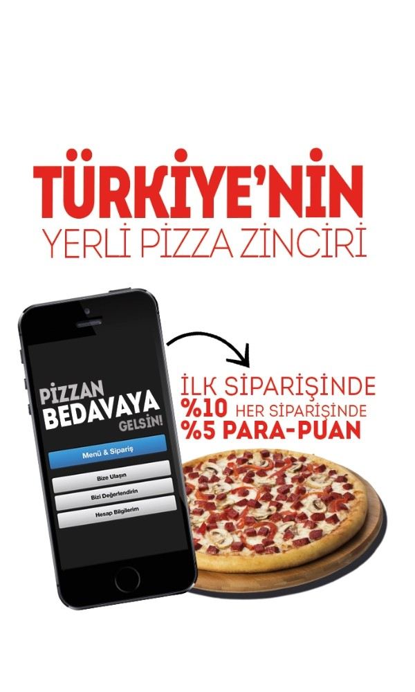 Pizzabulls Mobil Uygulama Geliştirdi