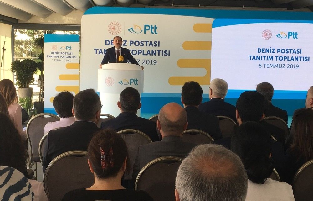 Pttden Bir İlk, Deniz Postası Hizmete Girdi