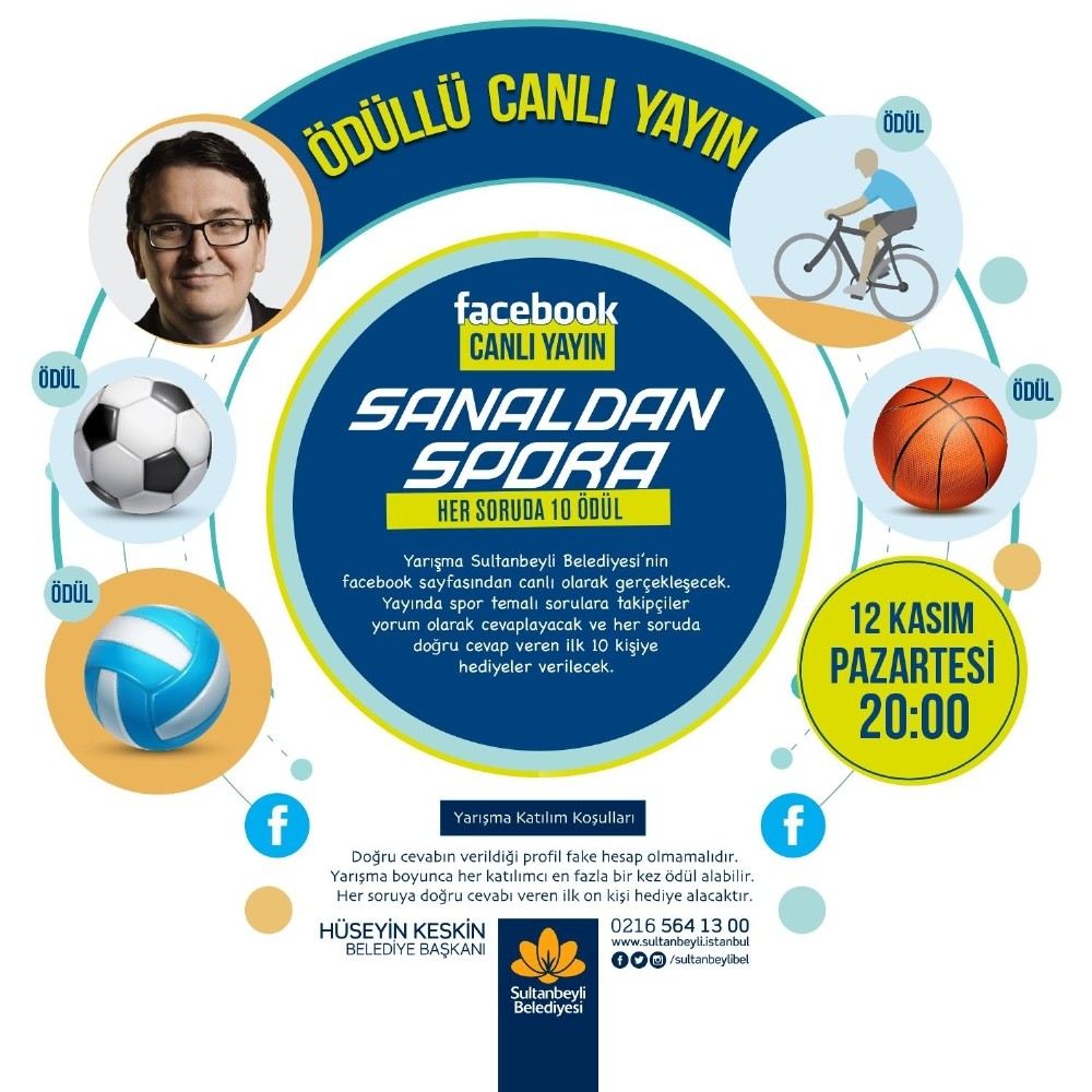 ?Sanaldan Spora? Ödüllü Canlı Yayın Programları Başlıyor