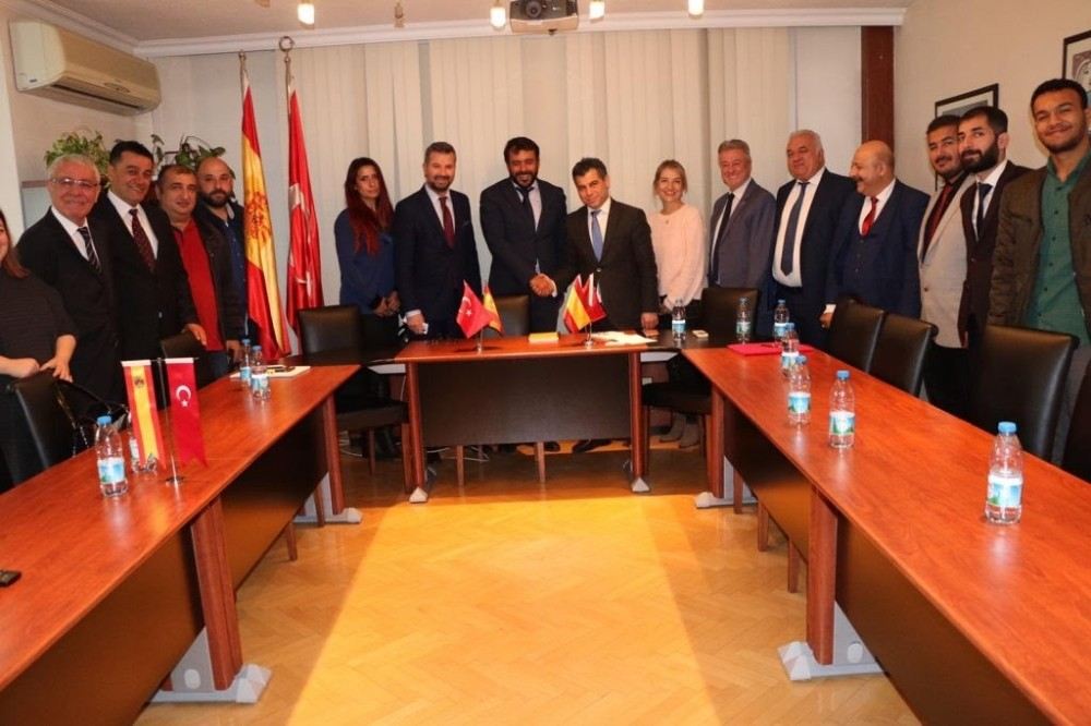 Sankondan İspanya Krallığı Ankara Büyükelçisine Ziyaret