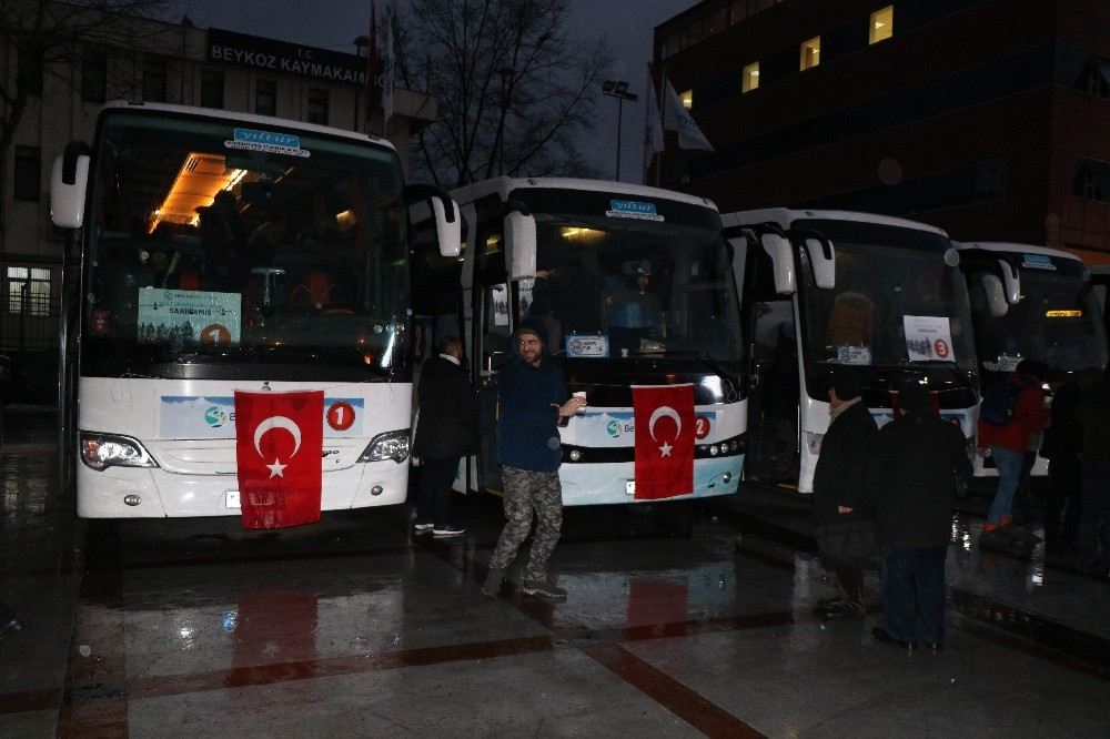 Sarıkamış Şehitlerini Anmak İçin Beykozdan Yola Çıktılar