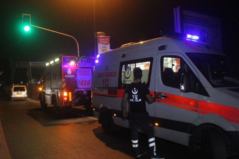 Sarıyer Aşiyan Sahilinde Denize Düşen Şahıs Kurtarıldı