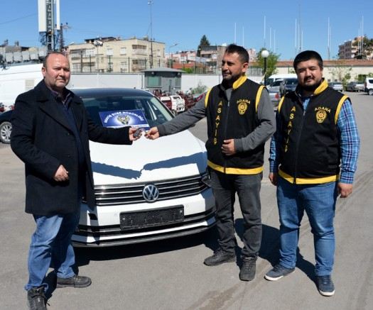 Sarıyer`de Çalınan Otomobil Adana`da Bulundu