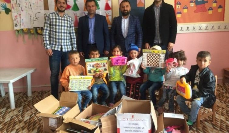 Sarıyer`den Silopi`ye yardım