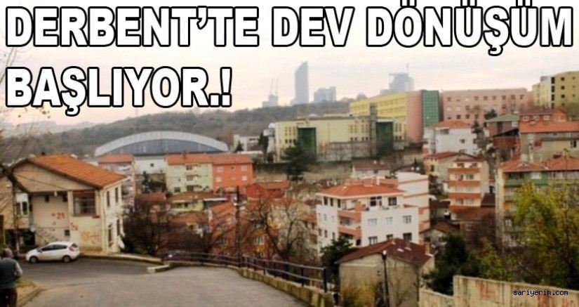 Derbent`te kentsel dönüşüm hazırlığı!