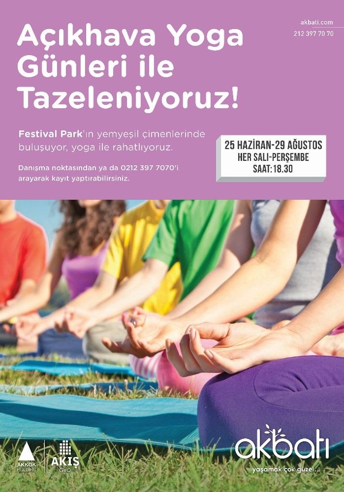 Şehrin Yorgunluğu Açık Havada Yoga İle Atılacak