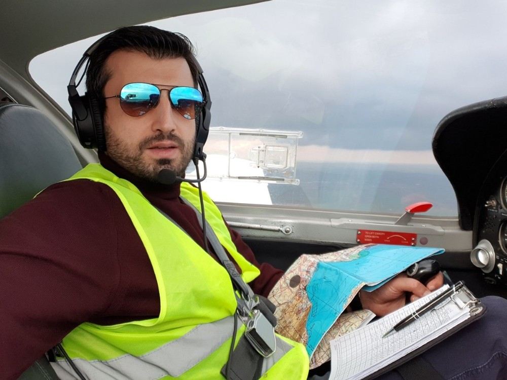 Selçuk Bayraktarın Pilotluk Sevinci