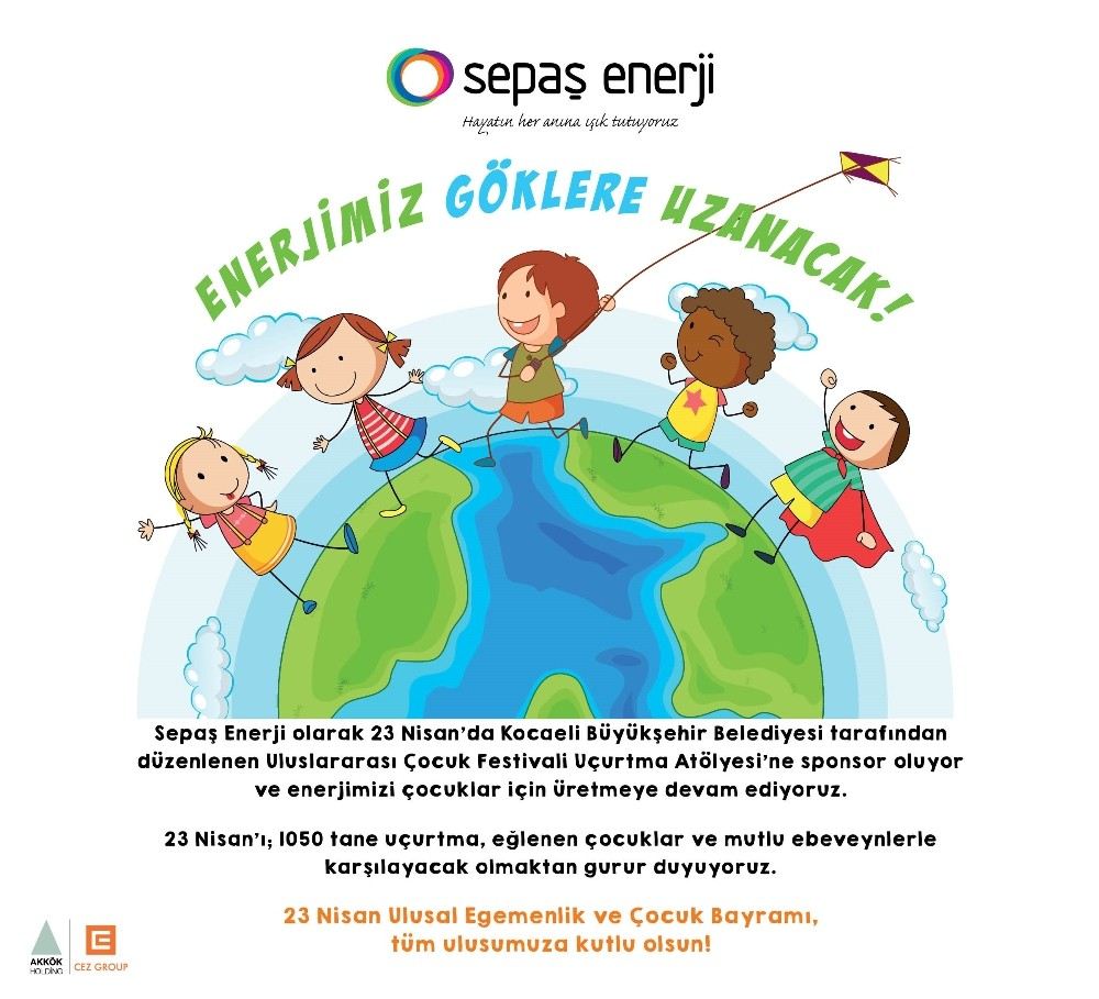 Sepaş Enerji, Uçurtma Atölyesinde Çocukları Bekliyor