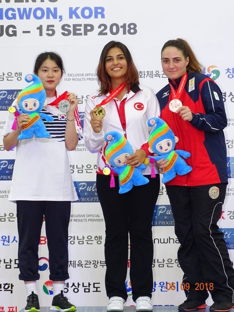 Şevval İlayda Tarhan, Güney Korede Altın Madalya Kazandı